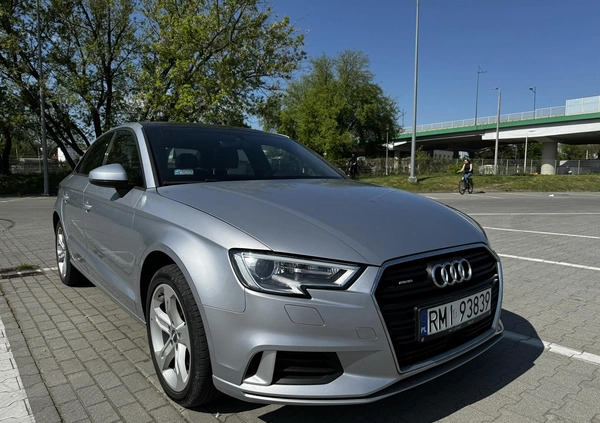 Audi A3 cena 83999 przebieg: 39235, rok produkcji 2018 z Mielec małe 154